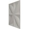 Ekena Millwork 19 5/8in. W x 19 5/8in. H Alexa EnduraWall Decorative 3D Wall Panel Covers 2.67 Sq. Ft. WP20X20ALAGX - alternate 3